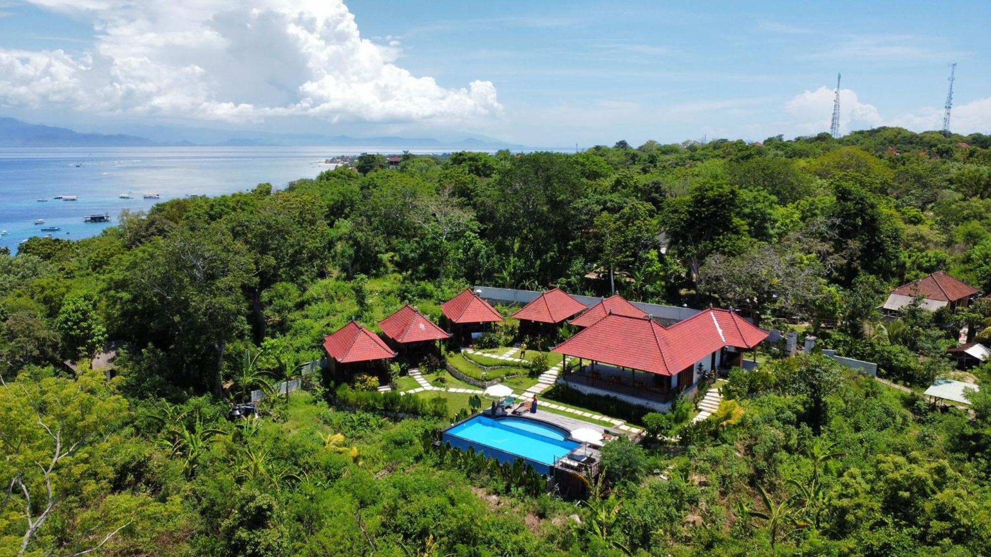 Hotel Sunset Hill Lembongan Exterior foto